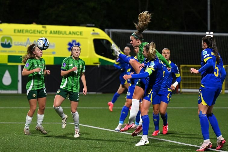 Northern Ireland v Bosnia and Herzegovina - UEFA Women's Nations League 2024-25 Grp B1 MD2