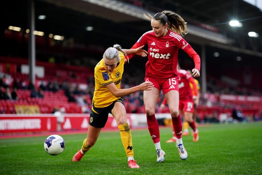 Nottingham Forest v Wolves FA Womens National l;eague