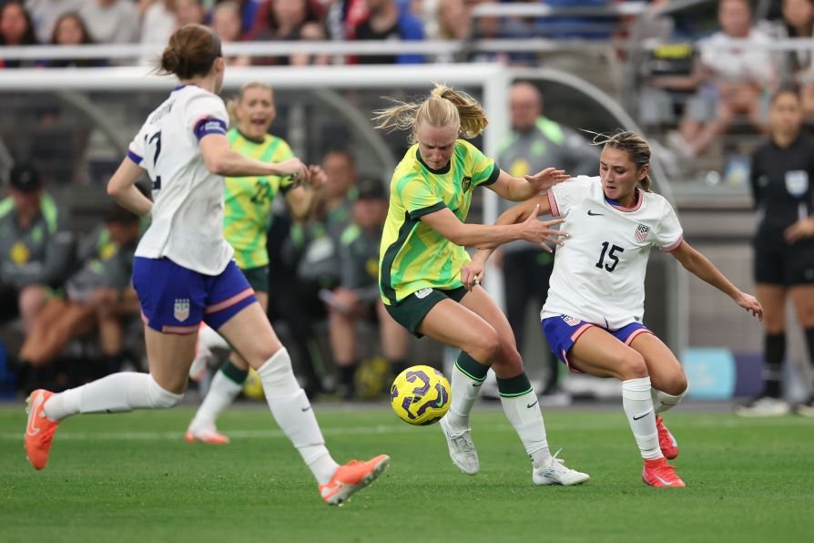 United States v Australia - 2025 SheBelieves Cup