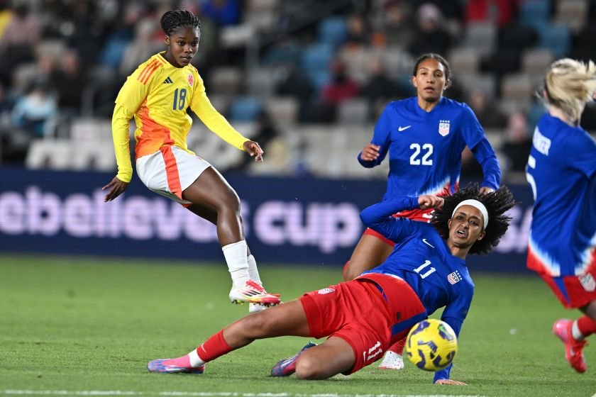 United States v Colombia - 2025 SheBelieves Cup