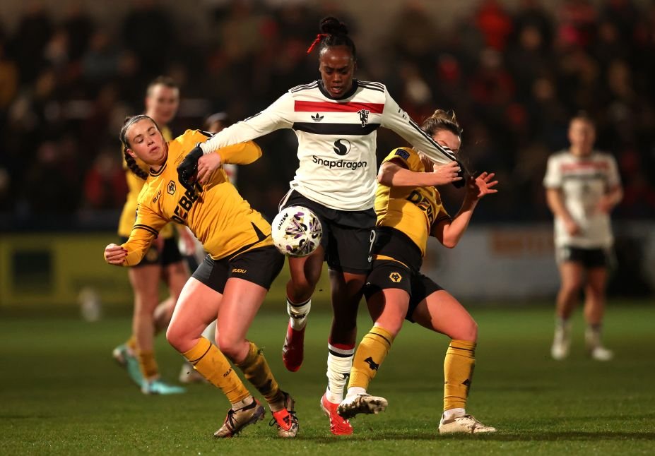 Wolverhampton Wanderers v Manchester United - The Adobe Women's FA Cup Fifth Round