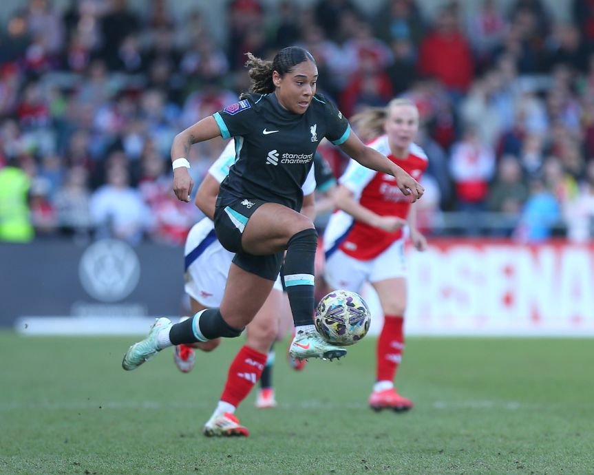 Adobe Womens FA Cup - Arsenal v Liverpool - Mangata Pay UK Stadium Meadow Park