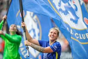 Chelsea's Millie Bright signs contract extension. Most WSL appearances