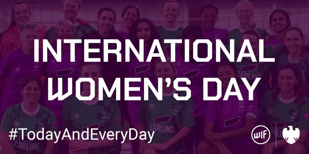 Women in Football joins forces with major UK broadcasters for IWD