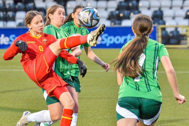 Northern Ireland WU17s v Montenegro