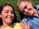 Jamie Finn (right) has announced her engagement to long-term partner Sarah Walsh (left)