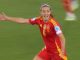 Aitana Bonmati scored past Ann-Katrin Berger to send Spain through to the Euro 2025 final