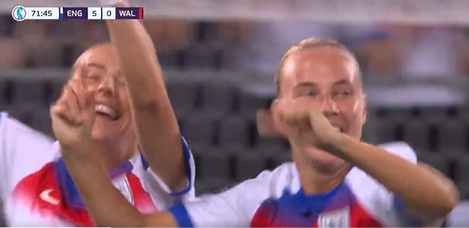 England Euro 2025 celebration