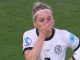 Germany defender Kathrin Hendrich was sent off in the Euro 2025 clash with France