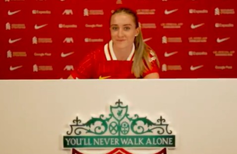Liverpool Women have announced signing Kirsty Maclean