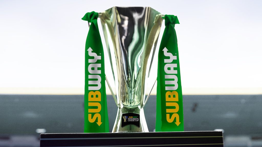 Women's League Cup trophy