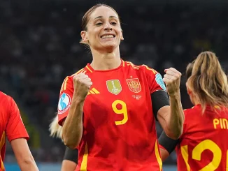 Esther González vs Portugal. Spain vs Belgium Women's Euro 2025