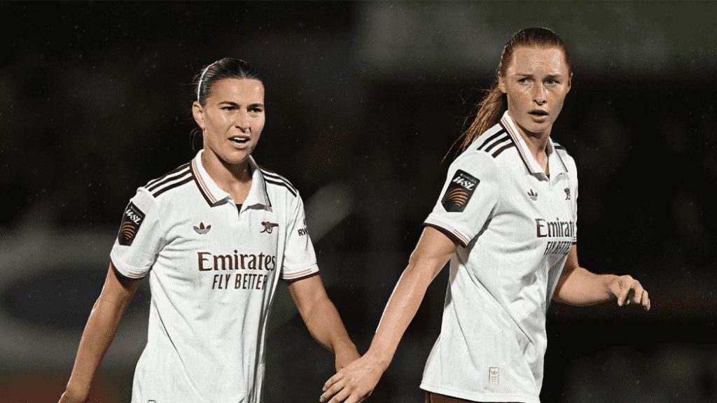 Steph Catley and Katie Reid