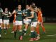 Hibs celebrate against Glasgow City