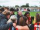 Helen Bleazard with the Bournemouth squad