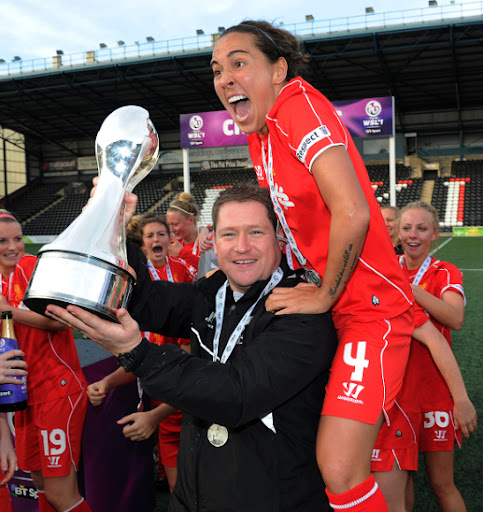 Matt Beard and Fara Williams