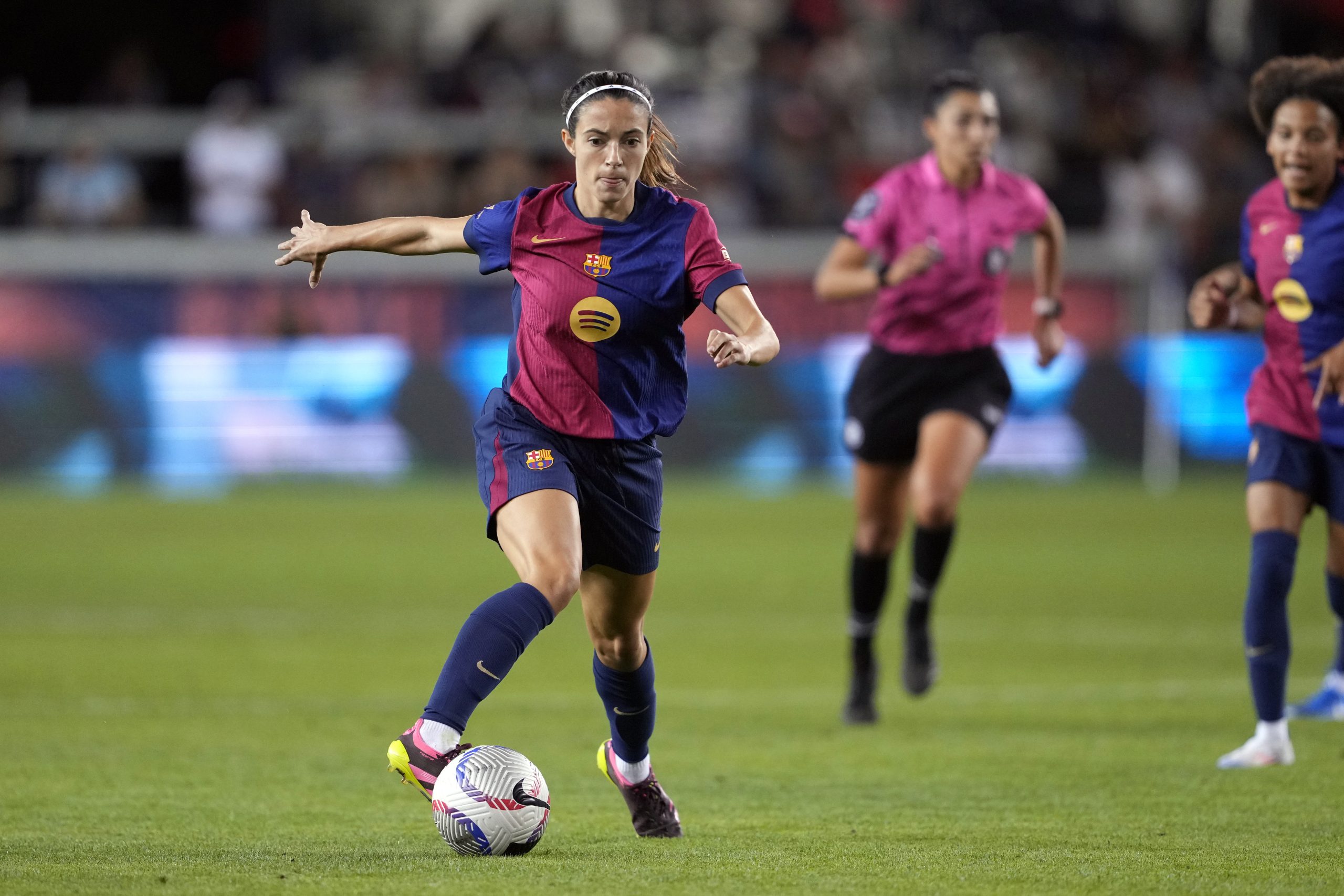 Aitana Bonmati broken leg