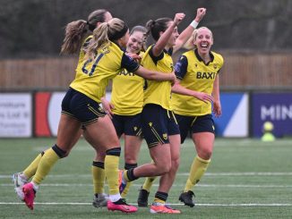 Oxford United celebrate