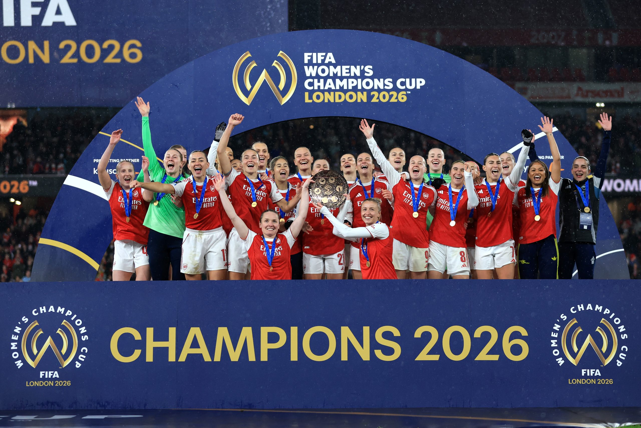 Arsenal Women's Champions Cup