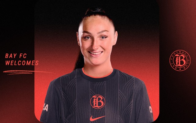 Keira Barry has joined Bay FC from Manchester United