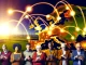 Broadcast network visualization showing diverse viewers accessing Women's World Cup across European territories via television, mobile and digital platforms