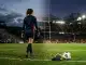 Goalkeeper moving from a Canadian football stadium toward an English stadium after a landmark transfer
