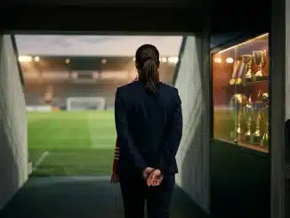 Unidentifiable female football figure symbolising Karen Carney’s decorated career and influence on women’s football