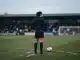 Female midfielder on a stadium pitch before Brighton’s WSL opener against former club Arsenal